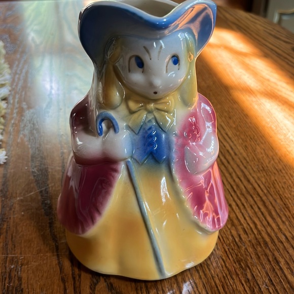 Shawnee USA pottery Little Bo Peep pitcher/ vase vintage excellent condition - Picture 2 of 13